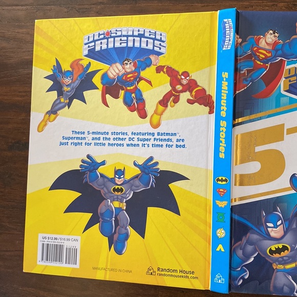 2 Books | 5- Minute DC Super Friends & 5- Minute Marvel Stories - Picture 4 of 9